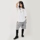 ADAMS Saruel Sweat Short Pants (GRAY)