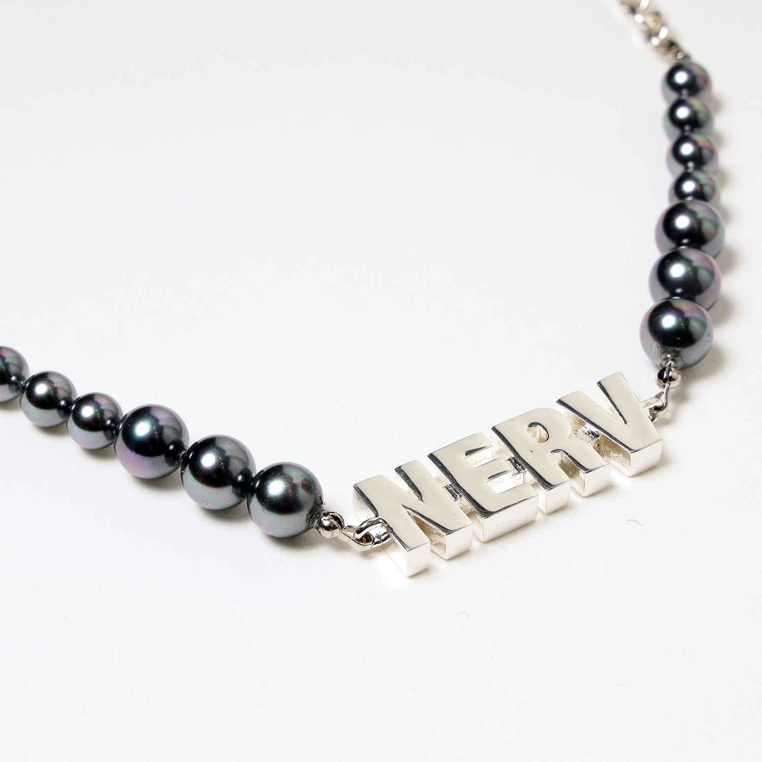 NERV Pearl Choker (SILVER)
