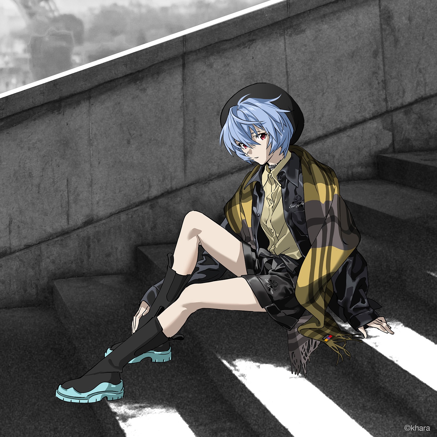 NERV Pearl Choker (SILVER)