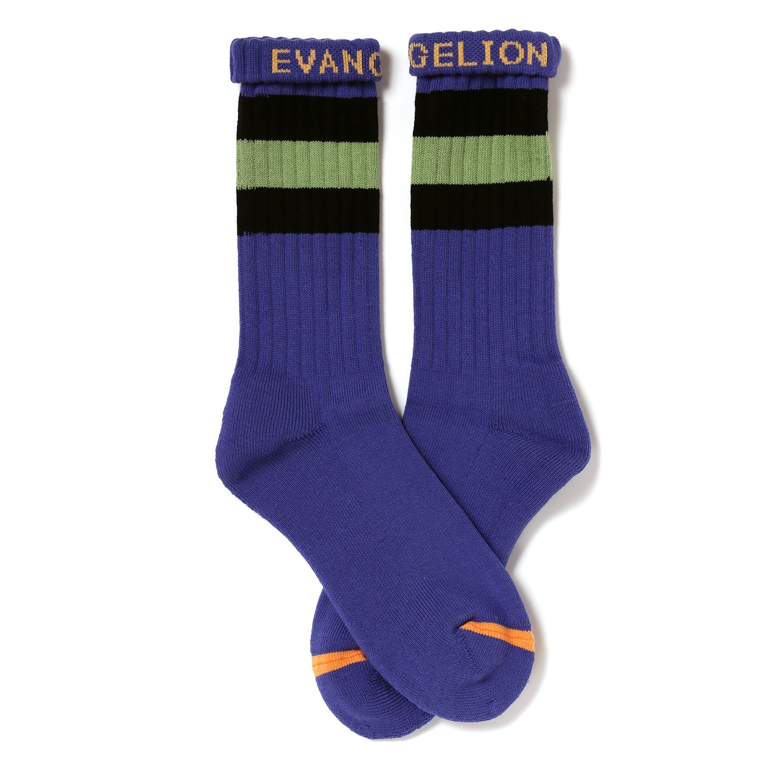 NEW SKATER SOCKS by ching&co. (PURPLE(EVA-01))