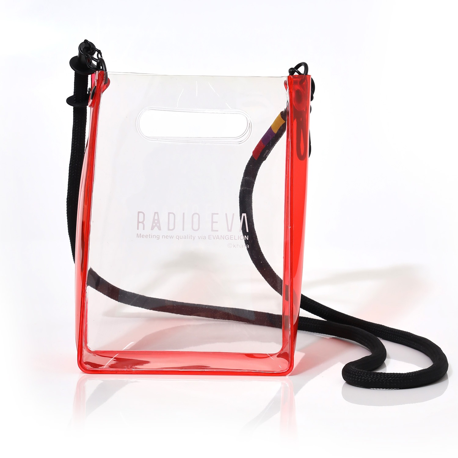 RADIO EVA PVC Tote Bag (RED(Cigarette-burns))