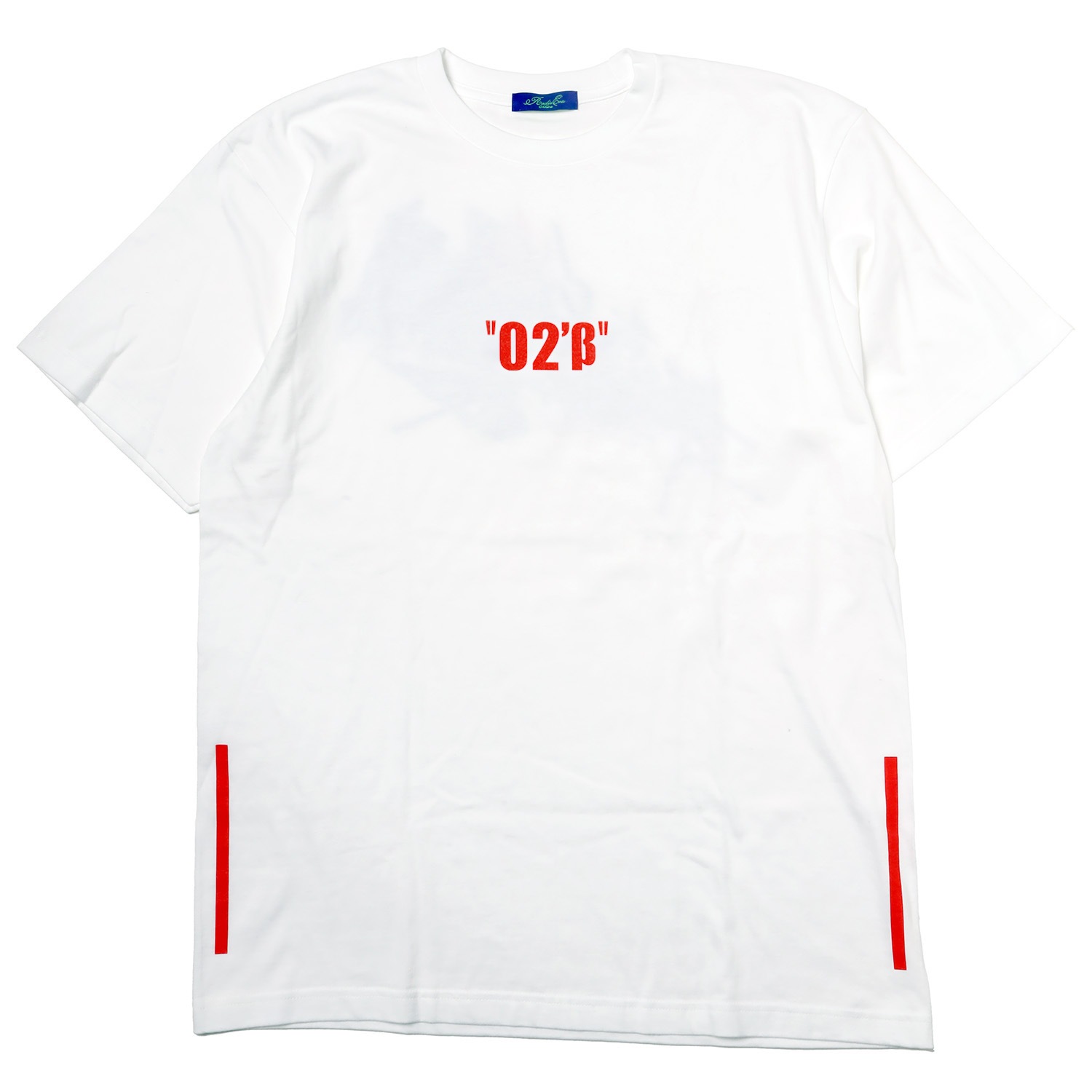 Abstract EVANGELION T-Shirt β（KENTA KAKIKAWA）（WHITE（改2号機β））