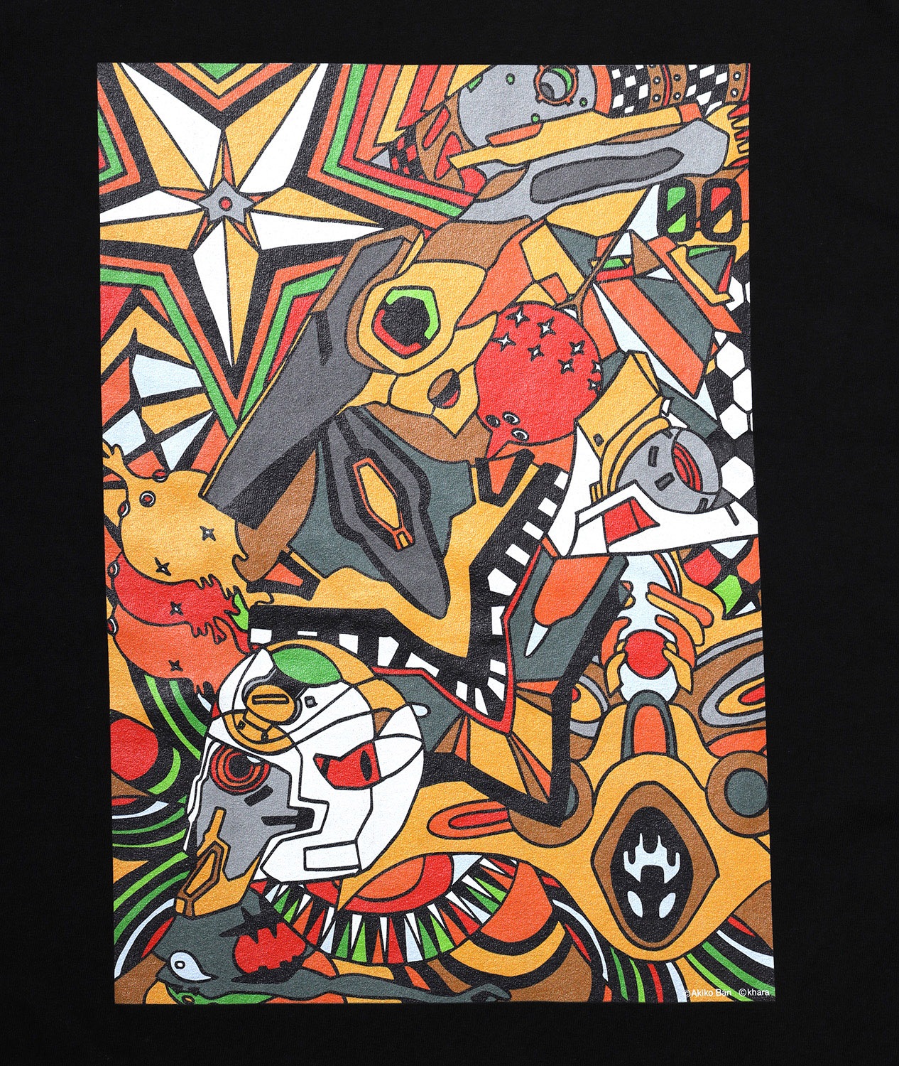 EVA Abstract Art T-Shirt β（零号機）