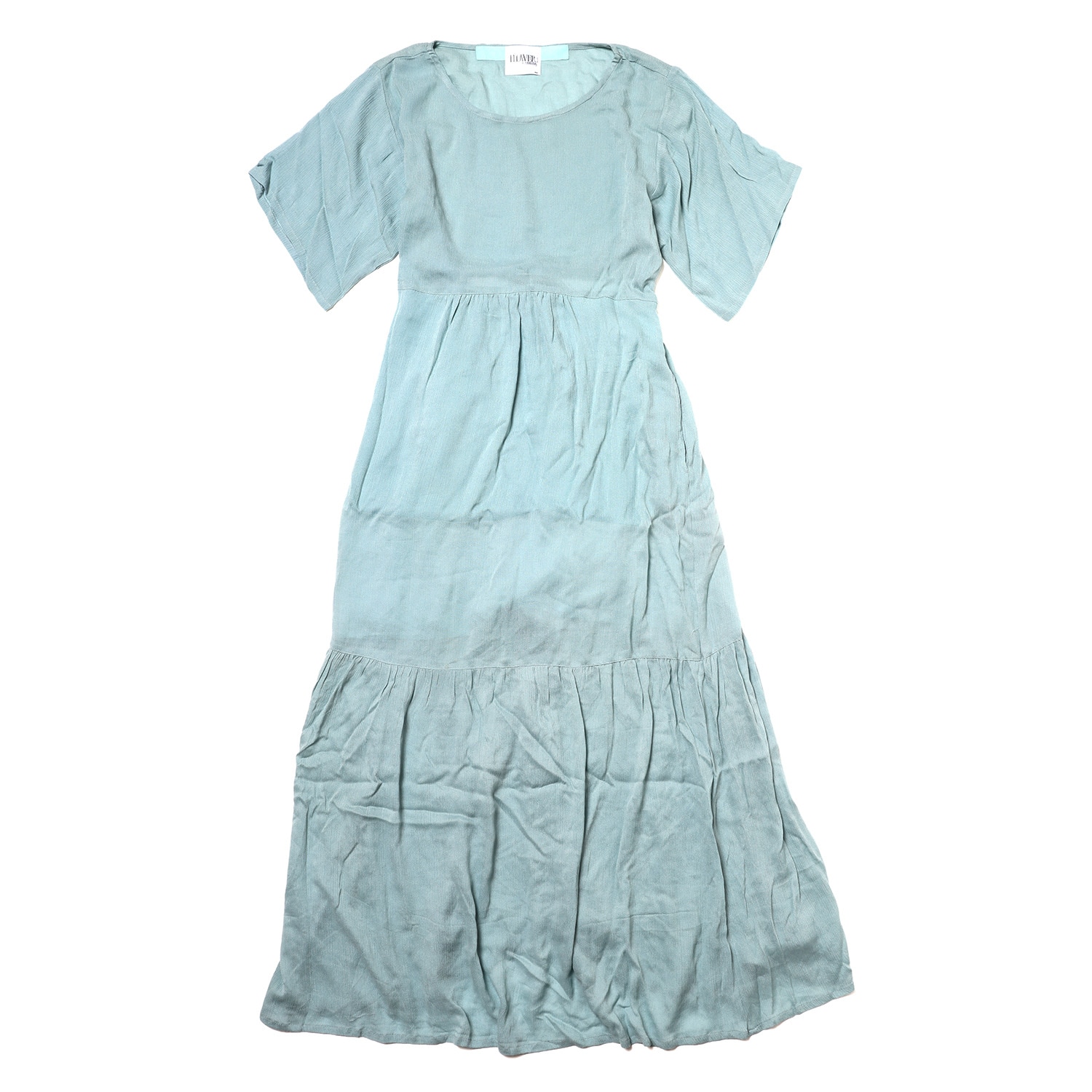 EVANGELION Cotton Crepe Dress (BLUE)