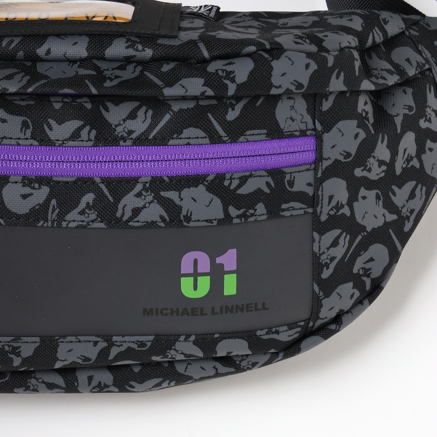 RADIO EVA x MICHAEL LINNELL WAIST BAG (PURPLE(01))