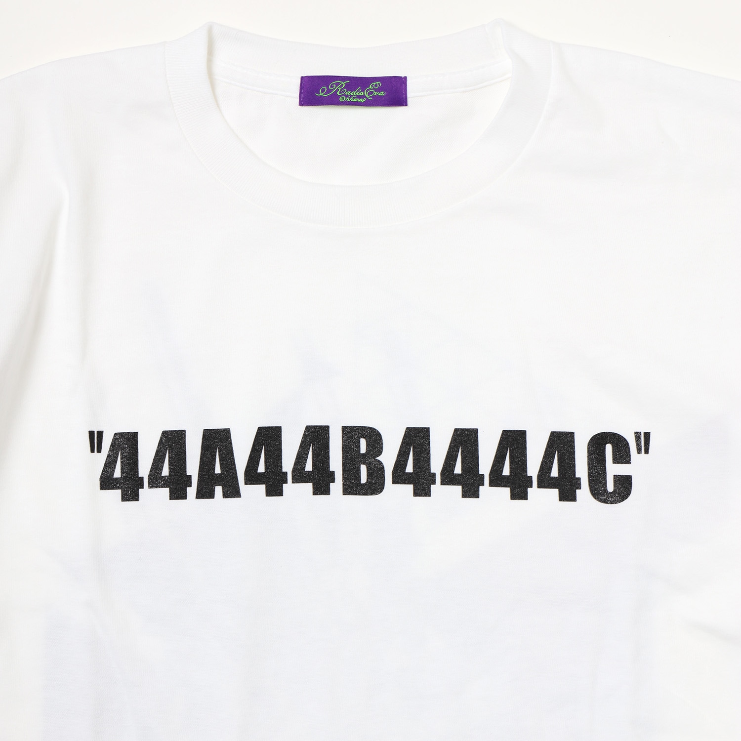 Abstract EVANGELION T-Shirt β（KENTA KAKIKAWA）（WHITE(44A44B4444C)）