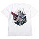 Abstract EVANGELION T-Shirt β（KENTA KAKIKAWA）（WHITE(44A44B4444C)）