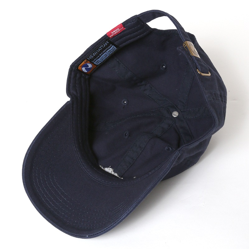 EVANGELION Cotton Washed Cap (ネイビー)