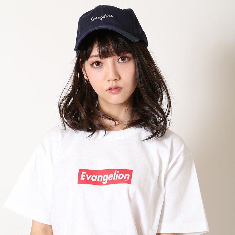 EVANGELION Cotton Washed Cap (ネイビー)