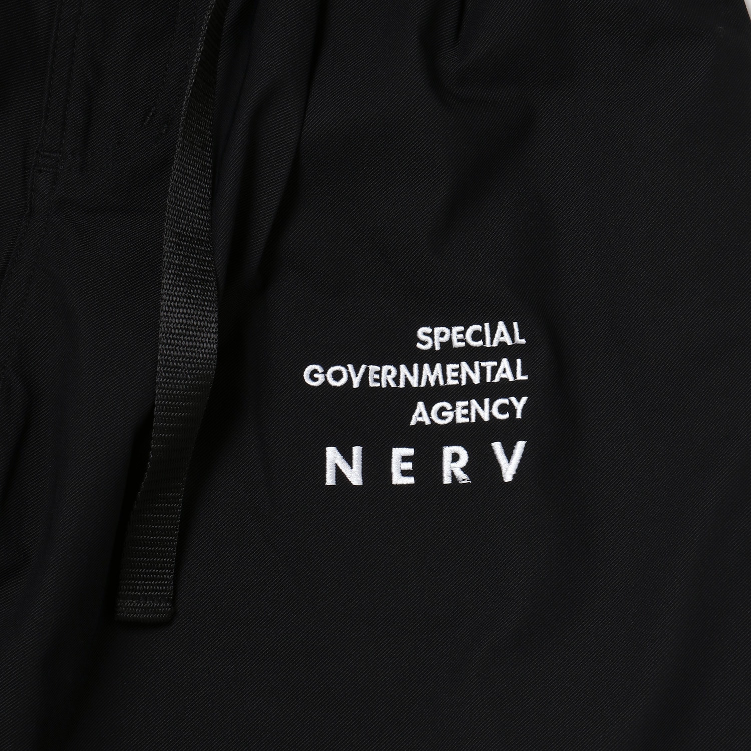NERV Embroidery Tapered Pants (BLACK)