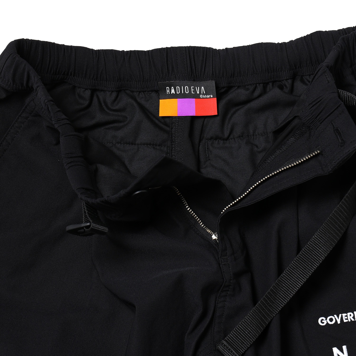 NERV Embroidery Tapered Pants (BLACK)