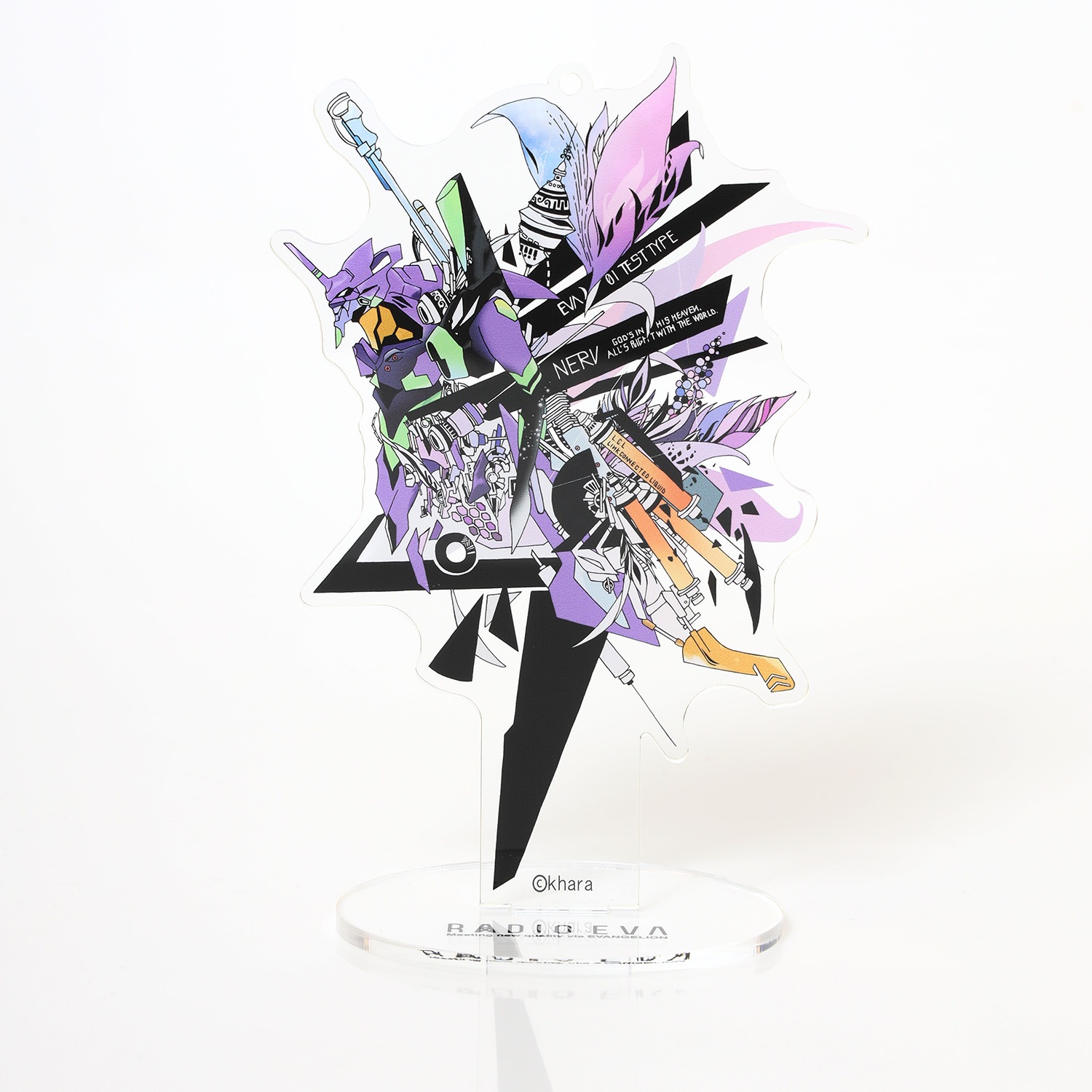 RADIO EVA アクリルスタンド 8体セット エヴァンゲリオン公式アパレルブランド【RADIO EVA Online Store】