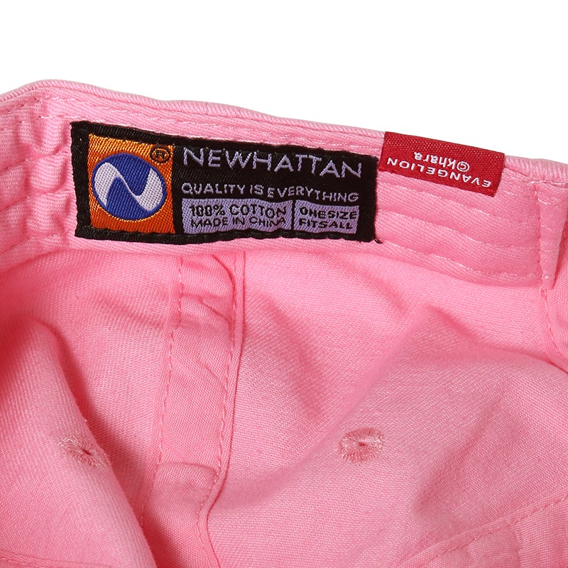 EVANGELION Cotton Washed Cap (ライトピンク)