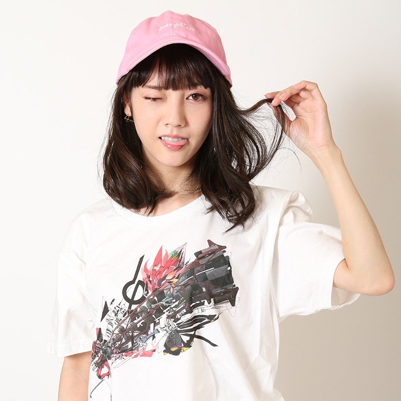 EVANGELION Cotton Washed Cap (ライトピンク)