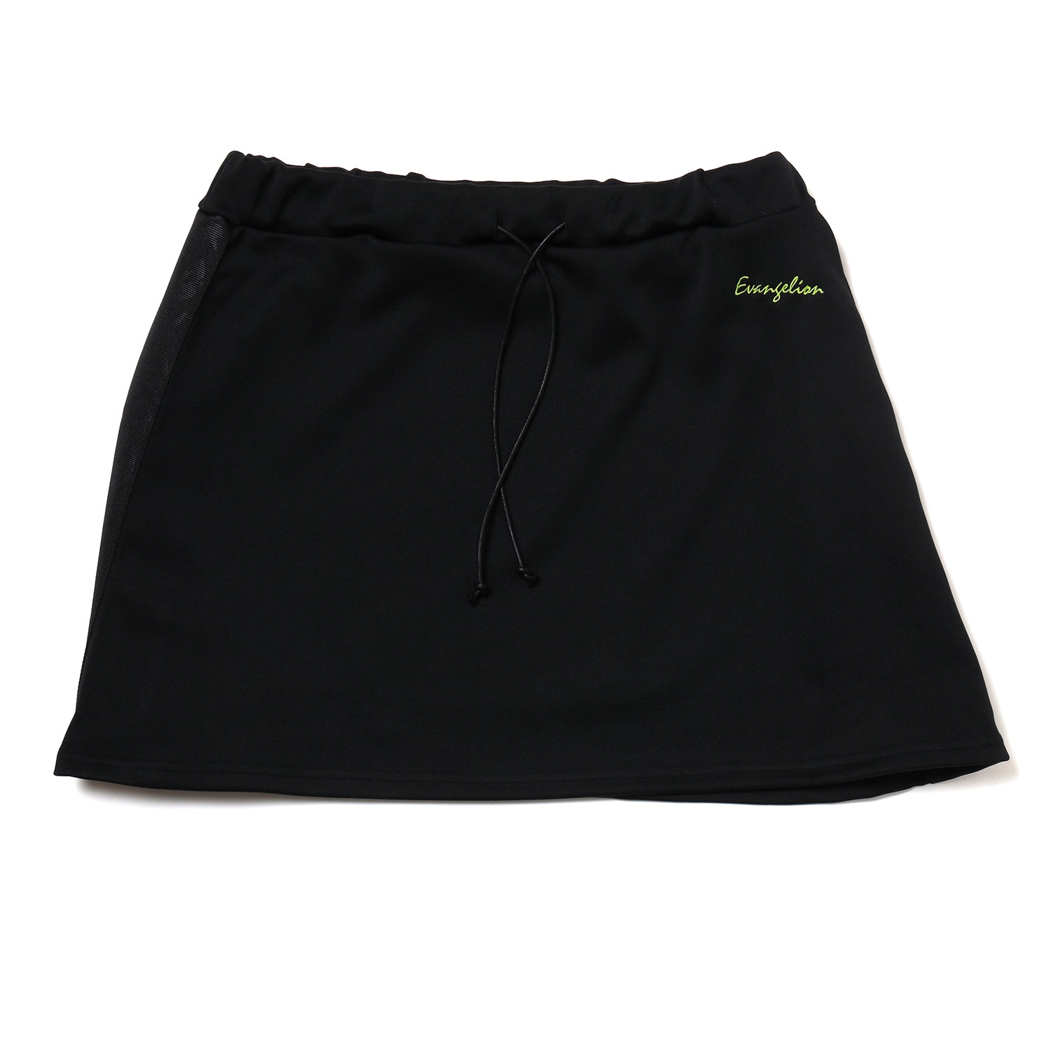 EVANGELION LINE SKIRT (BLACK×BLACK)