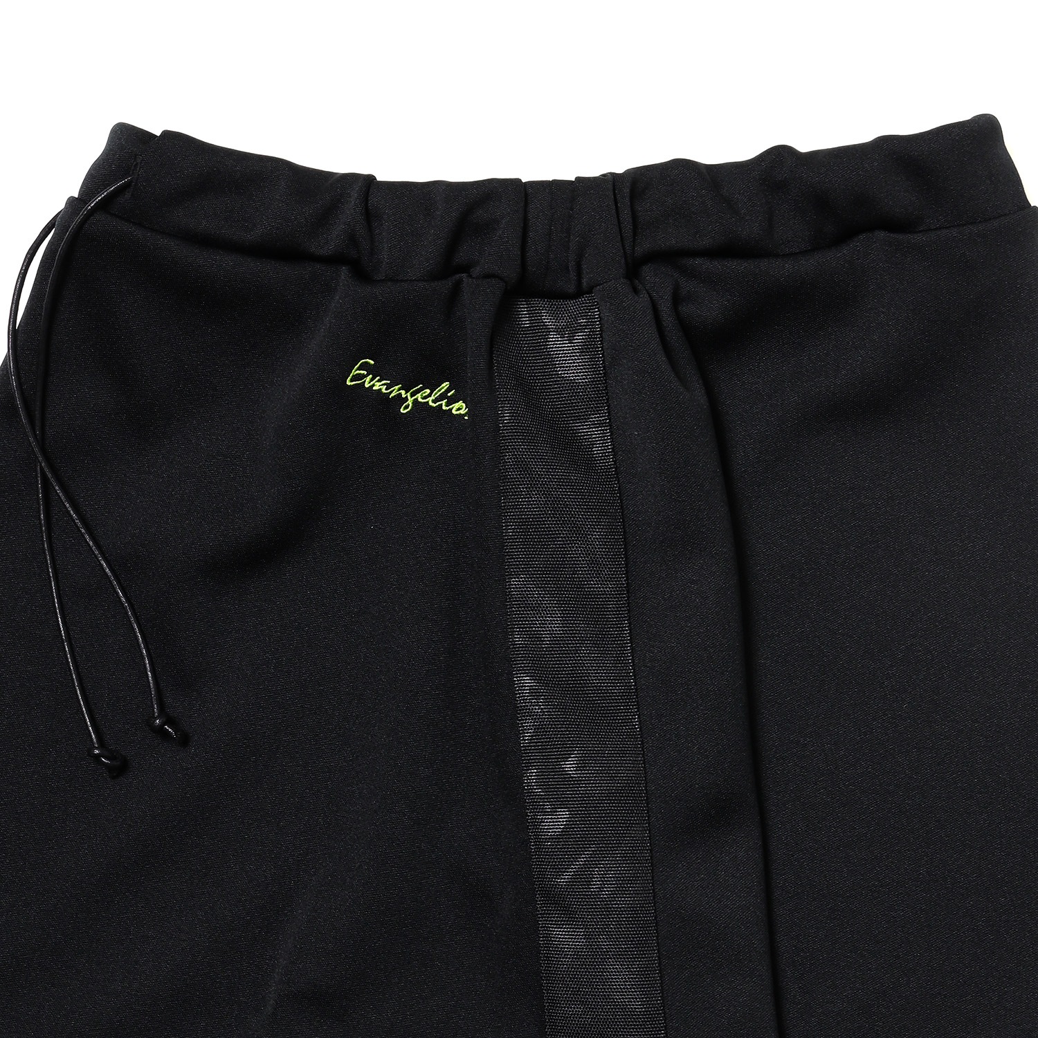 EVANGELION LINE SKIRT (BLACK×BLACK)