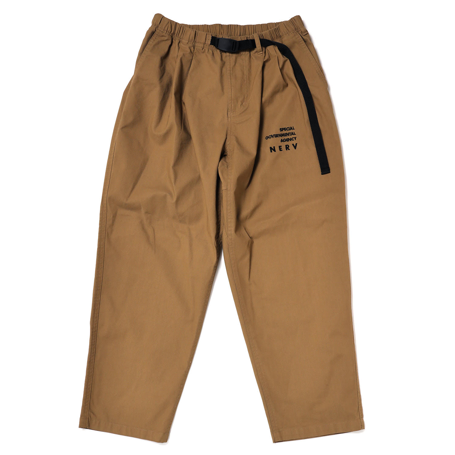 NERV Embroidery Tapered Pants (BEIGE)