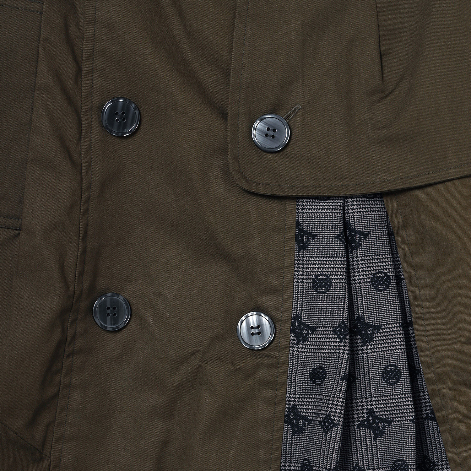 Check on EVA Trench Skirt (OLIVE(ASUKA MODEL))