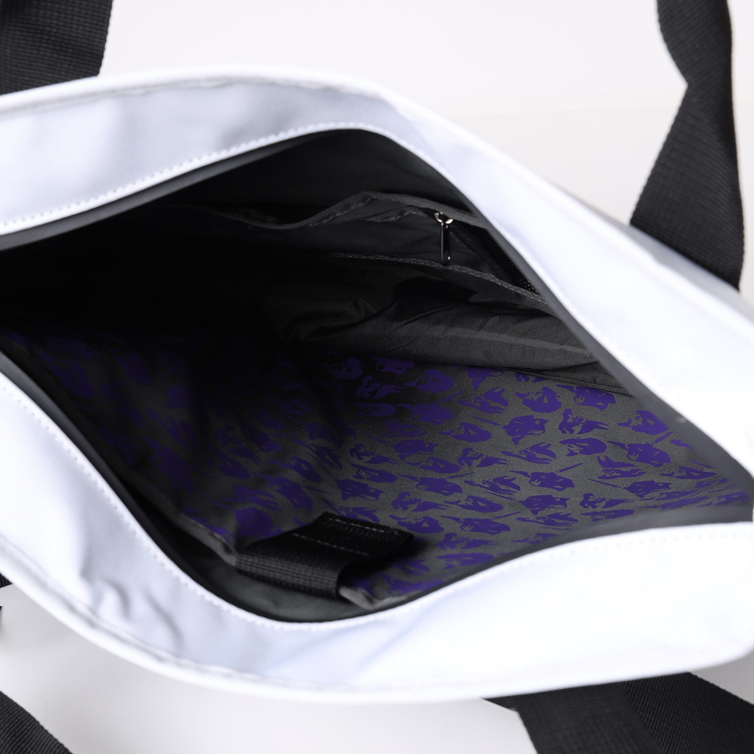 EVANGELION SHIN TOTE BAG by FIRE FIRST (WHITE)