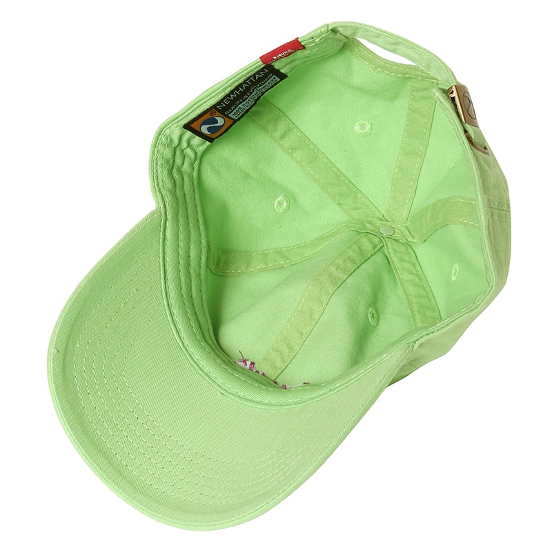 EVANGELION Cotton Washed Cap (ライトグリーン)