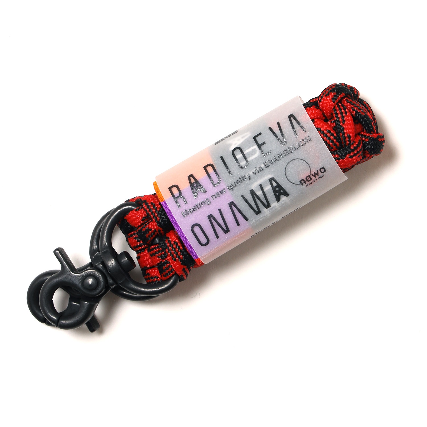 EVANGELION Paracord strap by himago (Mini) (EVA-02)