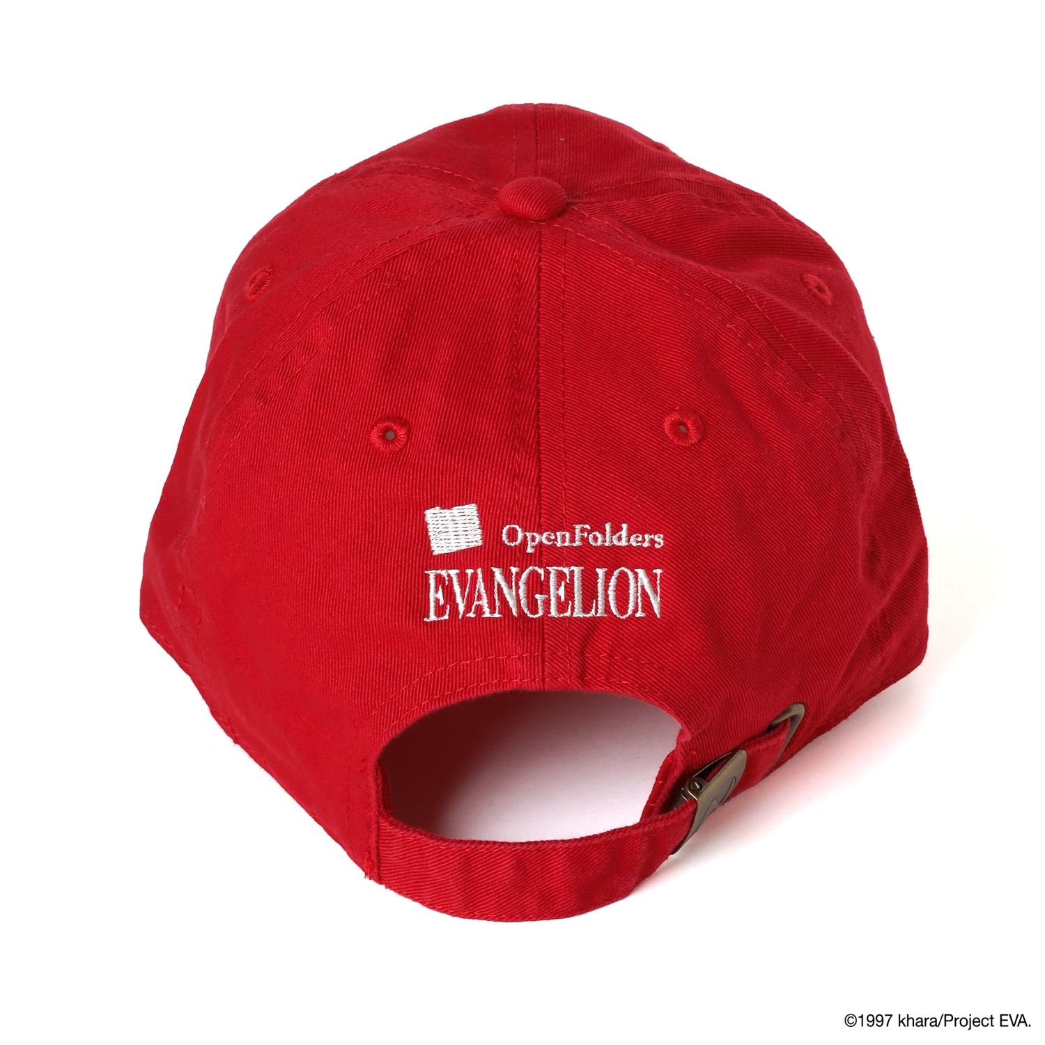 RADIO EVA×IKUMI EMBROIDERY CAP by OpenFolders（RED）