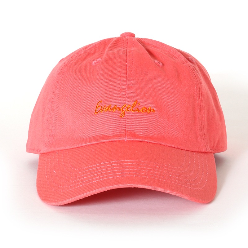 EVANGELION Cotton Washed Cap (コーラル)