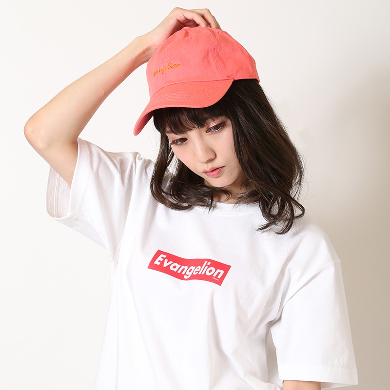 EVANGELION Cotton Washed Cap (コーラル)