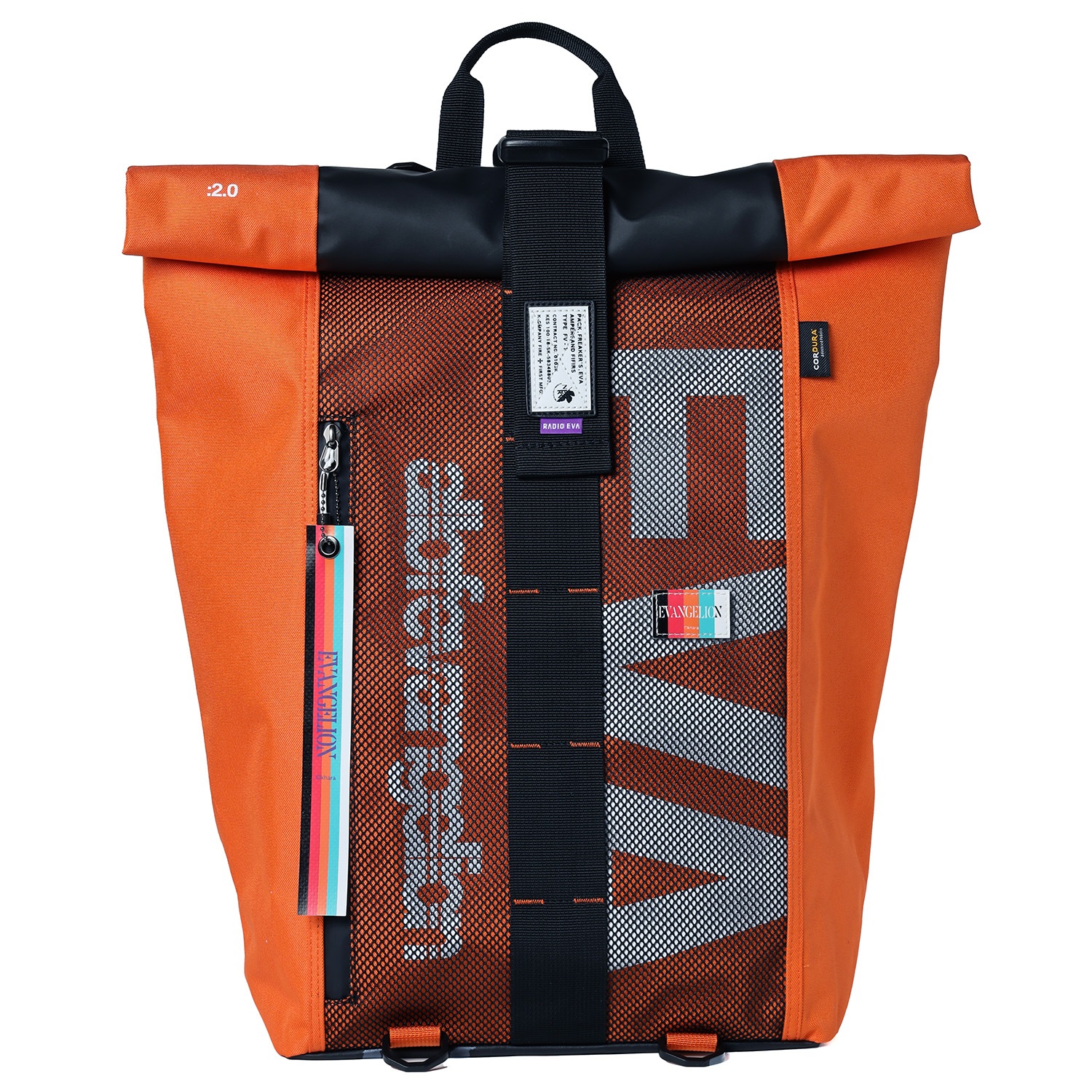 EVANGELION SHIN ROLL BACK PACK by FIRE FIRST (ORANGE)