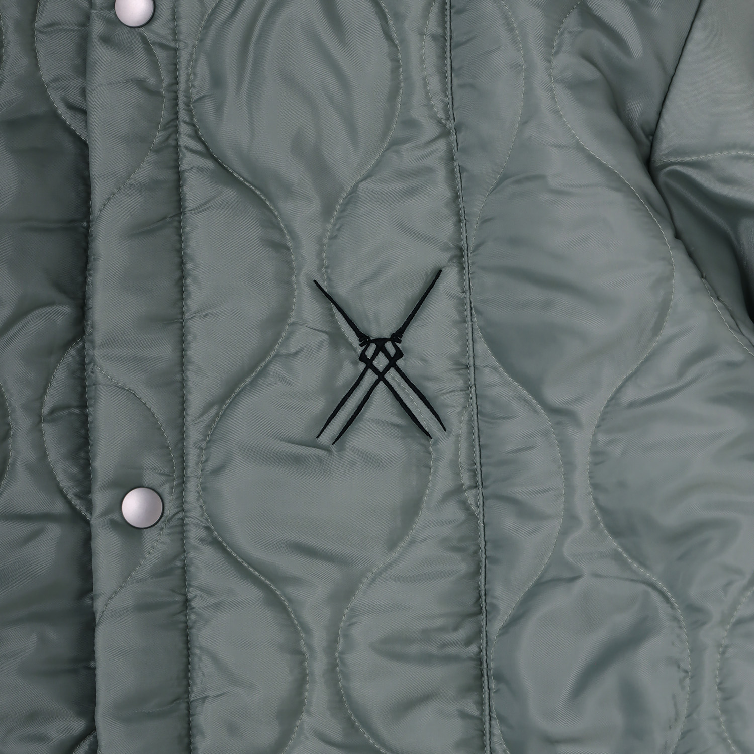 EVANGELION JACQUARD QUILT JACKET（OLIVE）