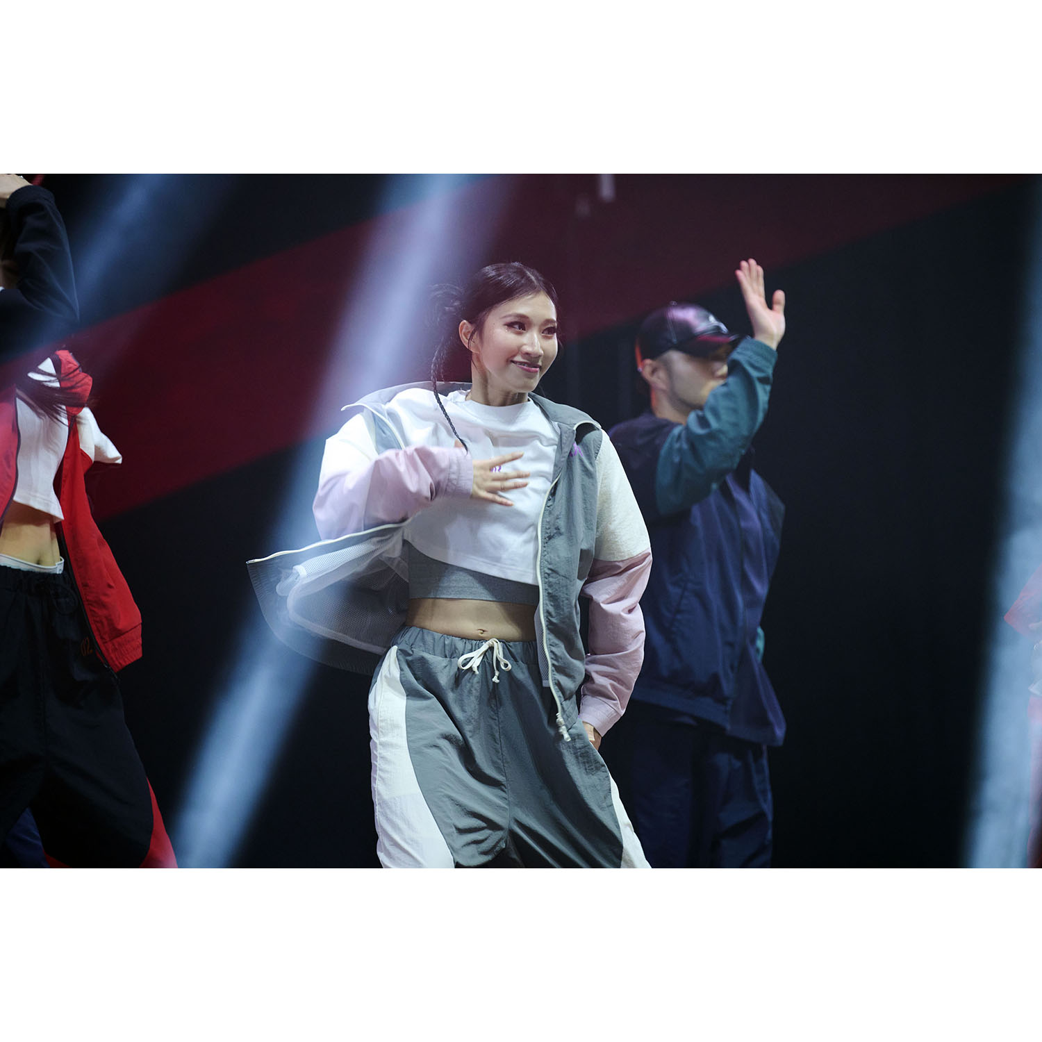 RADIO EVA SWITCHING NYLON JACKET（PINK（EVA-08））