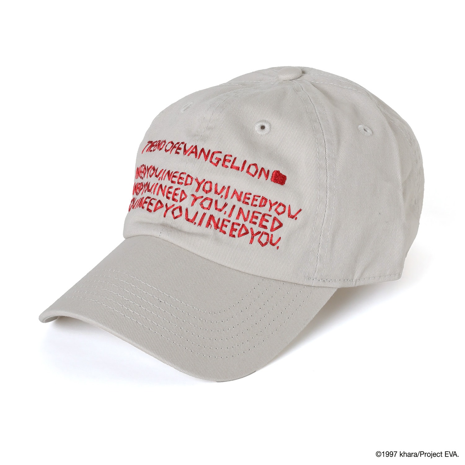 RADIO EVA×IKUMI EMBROIDERY CAP by OpenFolders（PUTTY）