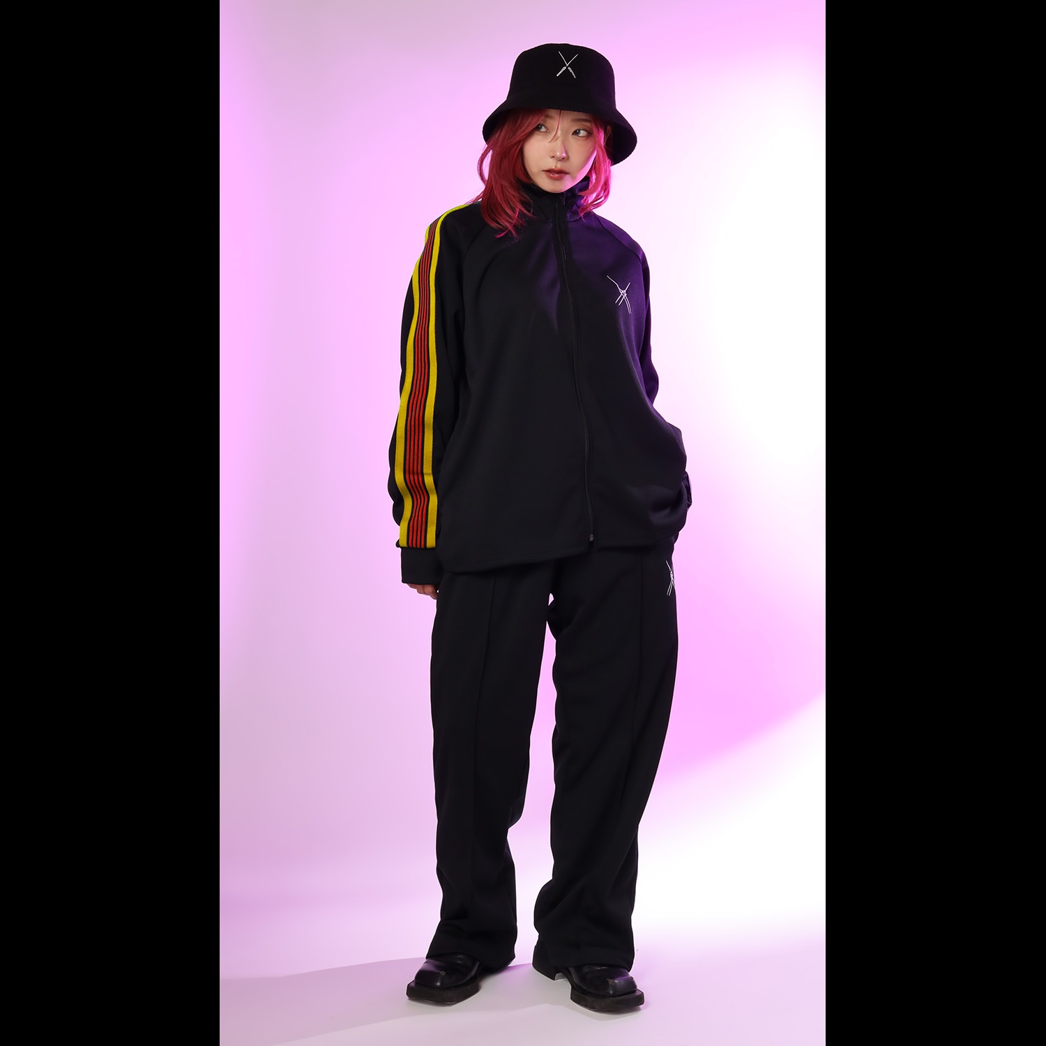 EVA-02 Track Jacket (BLACK)