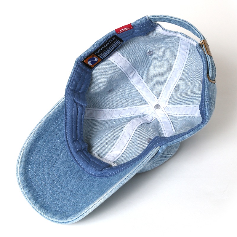 EVANGELION Denim Washed Cap (ライトインディゴ)