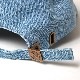 EVANGELION Denim Washed Cap (ライトインディゴ)