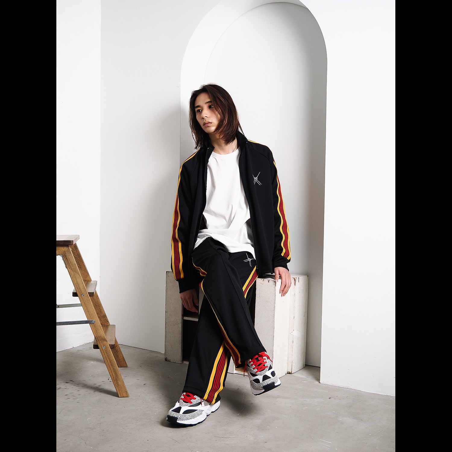 EVA-02 Track Pants (BLACK)