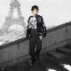 EVANGELION BASEBALL JACKET (BLACKWHITE(EVA-01))