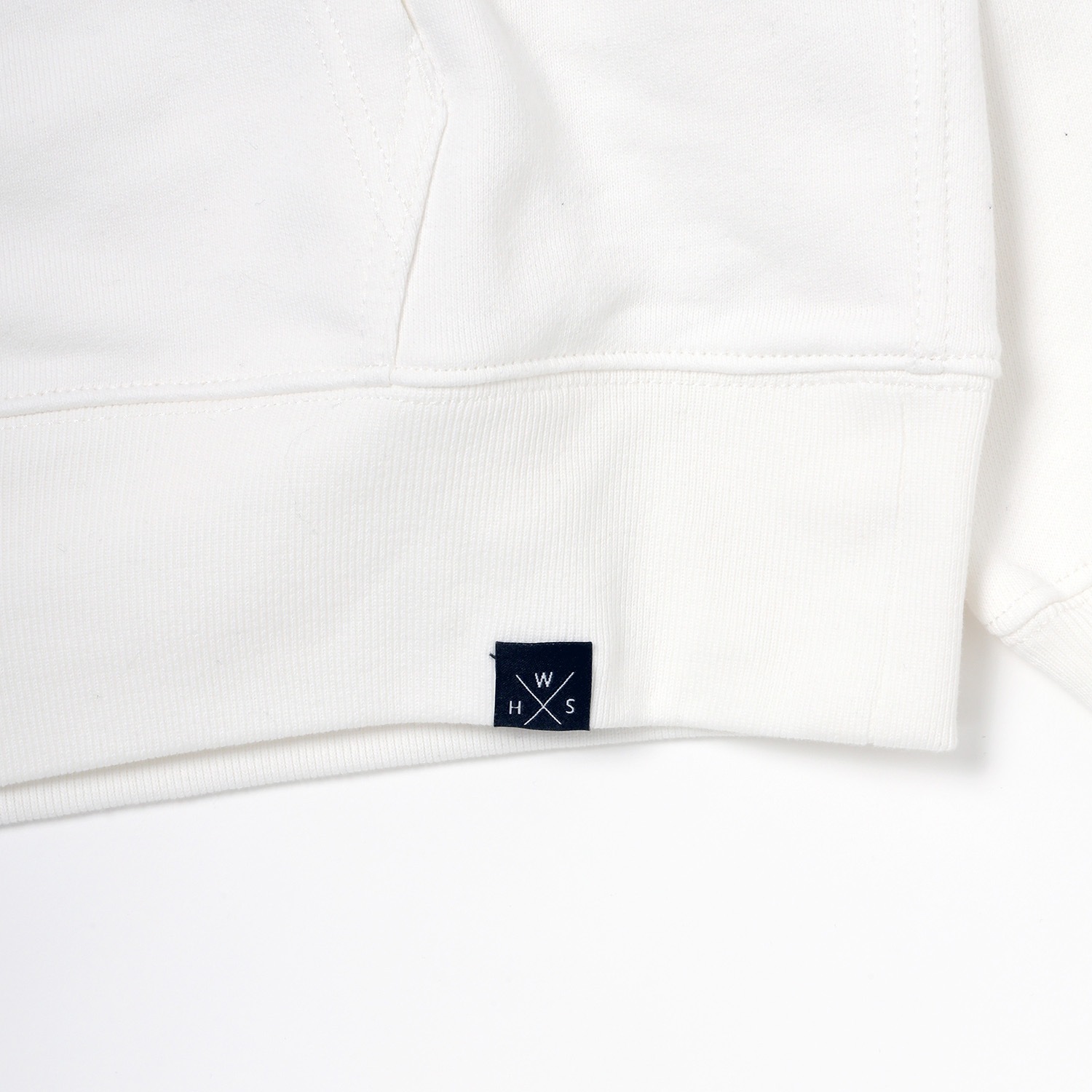 Back Logo Hoodie by HWDS (WHITE)