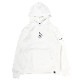 Back Logo Hoodie by HWDS (WHITE)