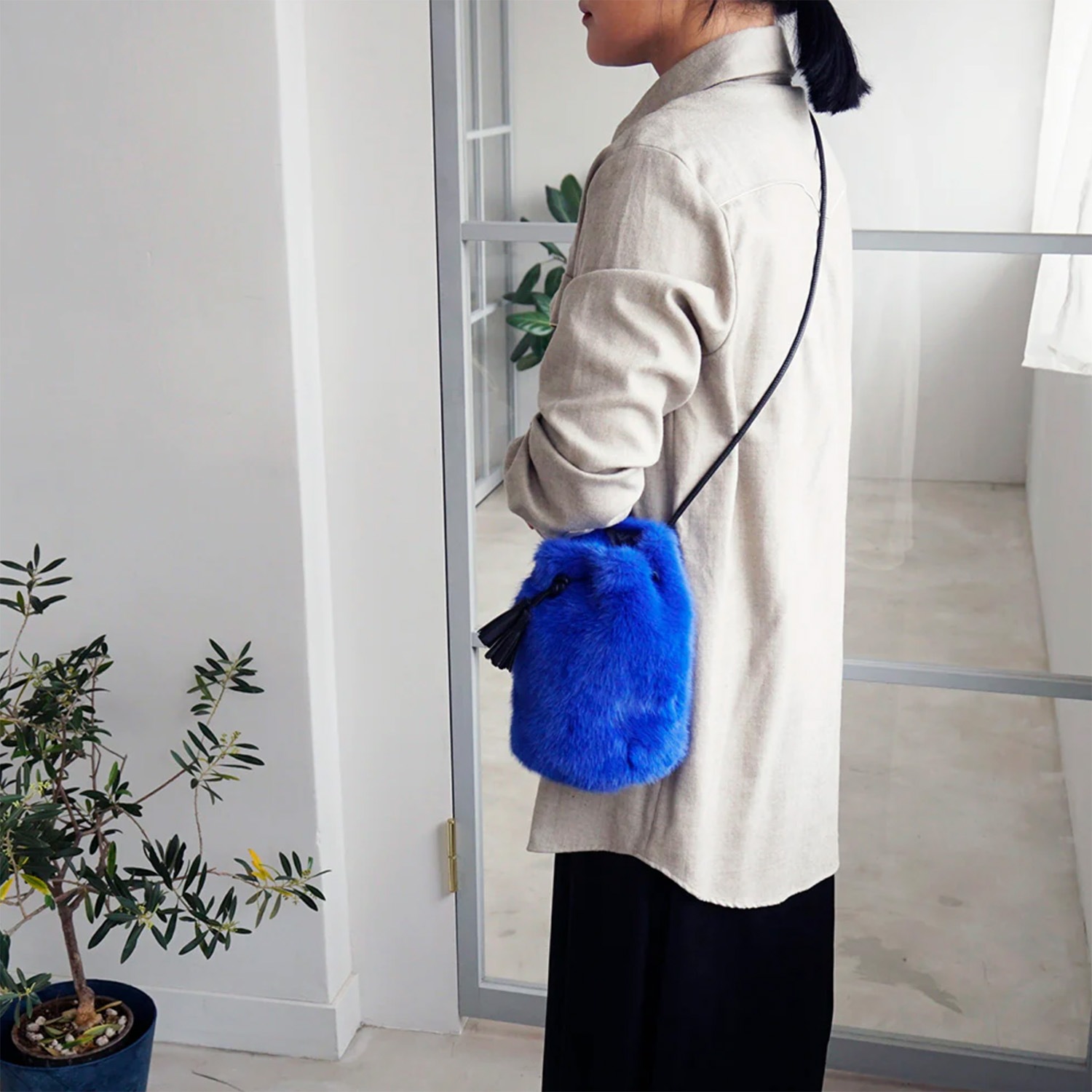 EVANGELION Purse Bag (BLUE)