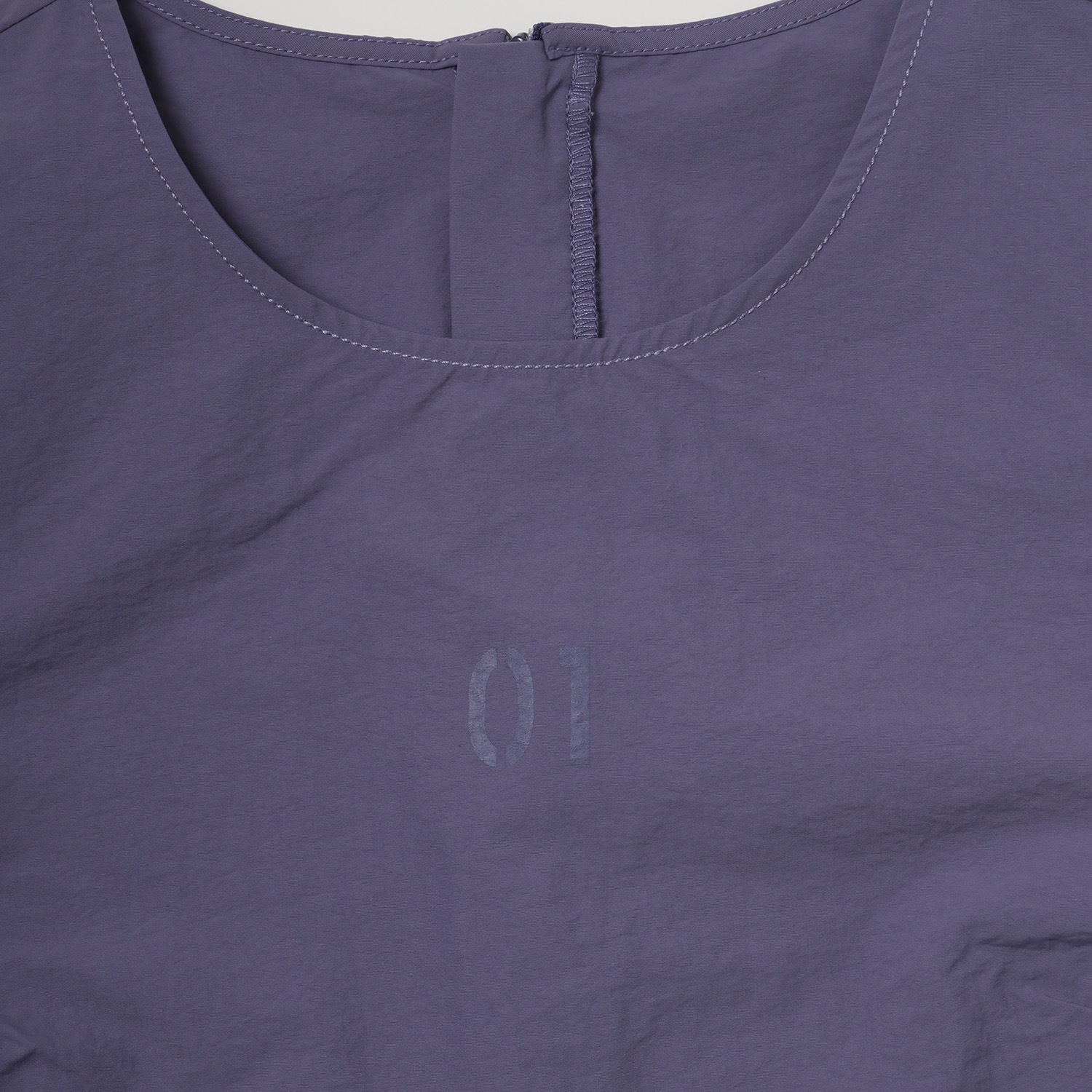 EVANGELION Numbering Nylon Sleeveless Cutsew (PURPLE)