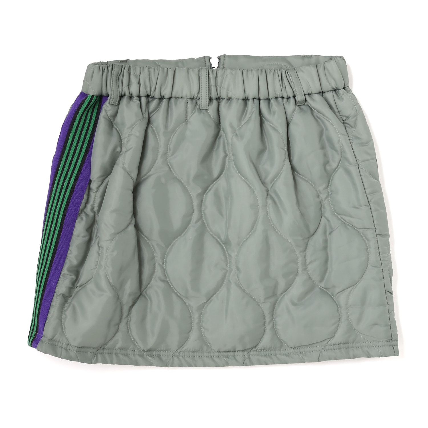 EVANGELION JACQUARD QUILT SKIRT（OLIVE）