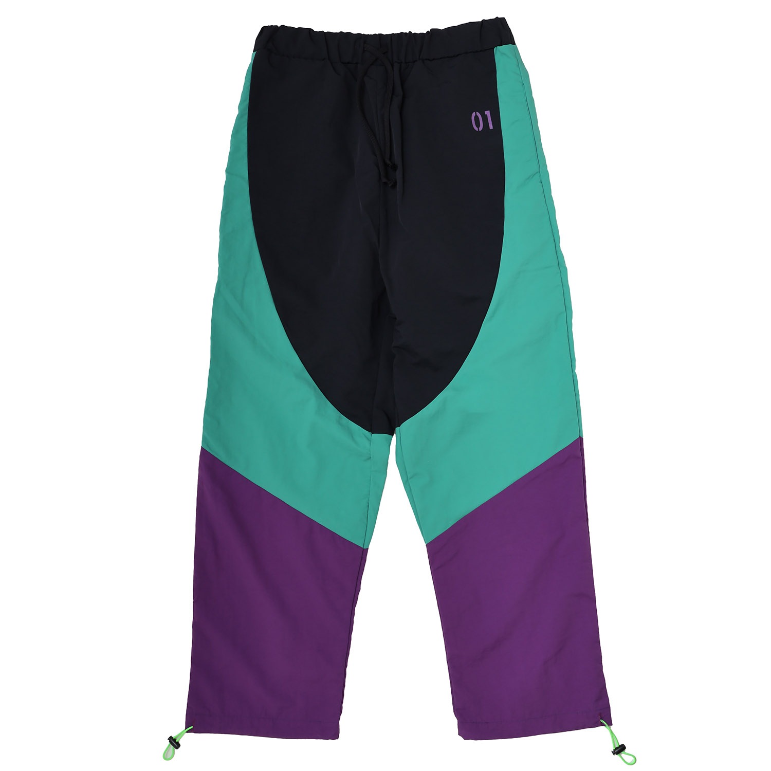 RADIO EVA SWITCHING NYLON PANTS（PURPLE（EVA-01））