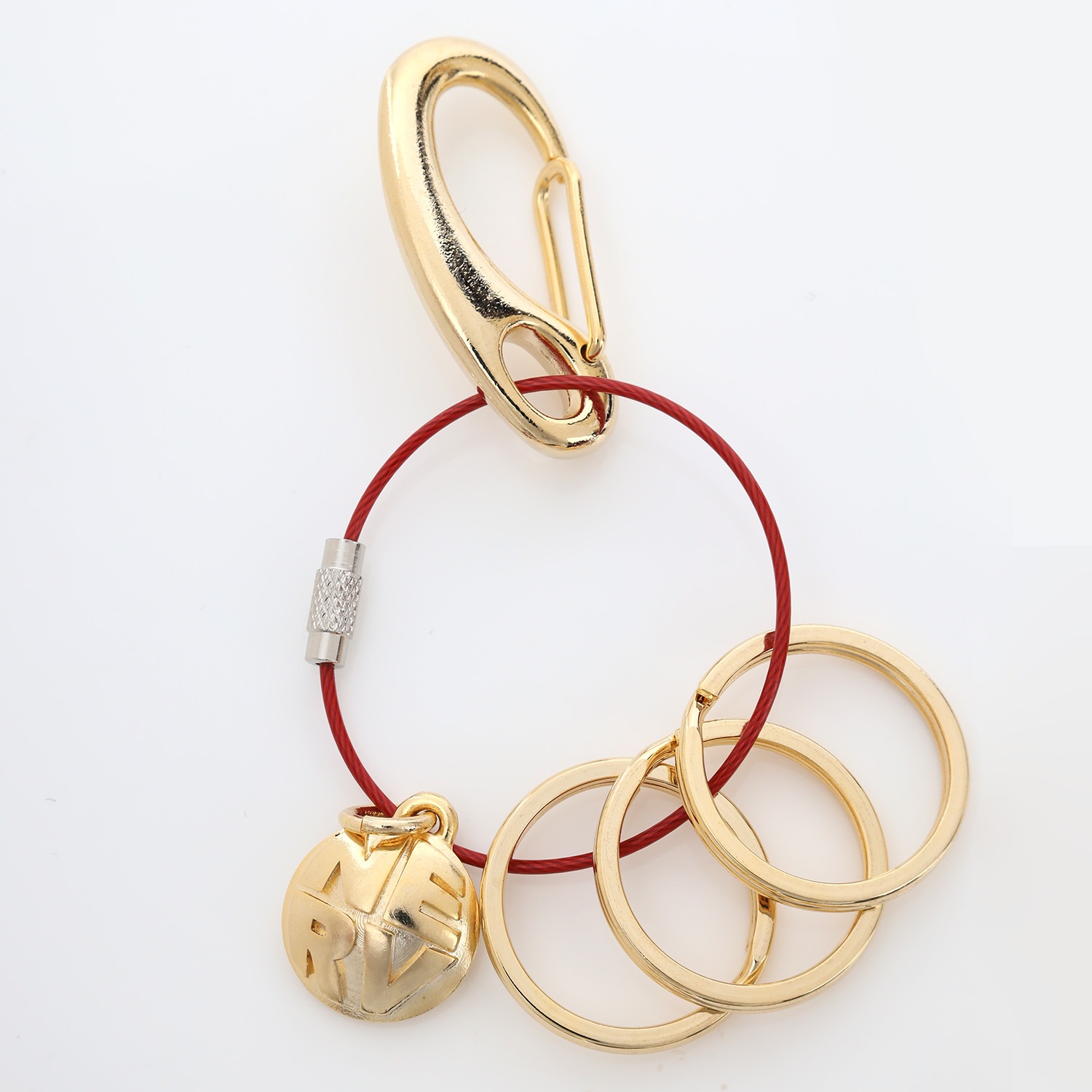 NERV Wire Key Ring (ASUKA)