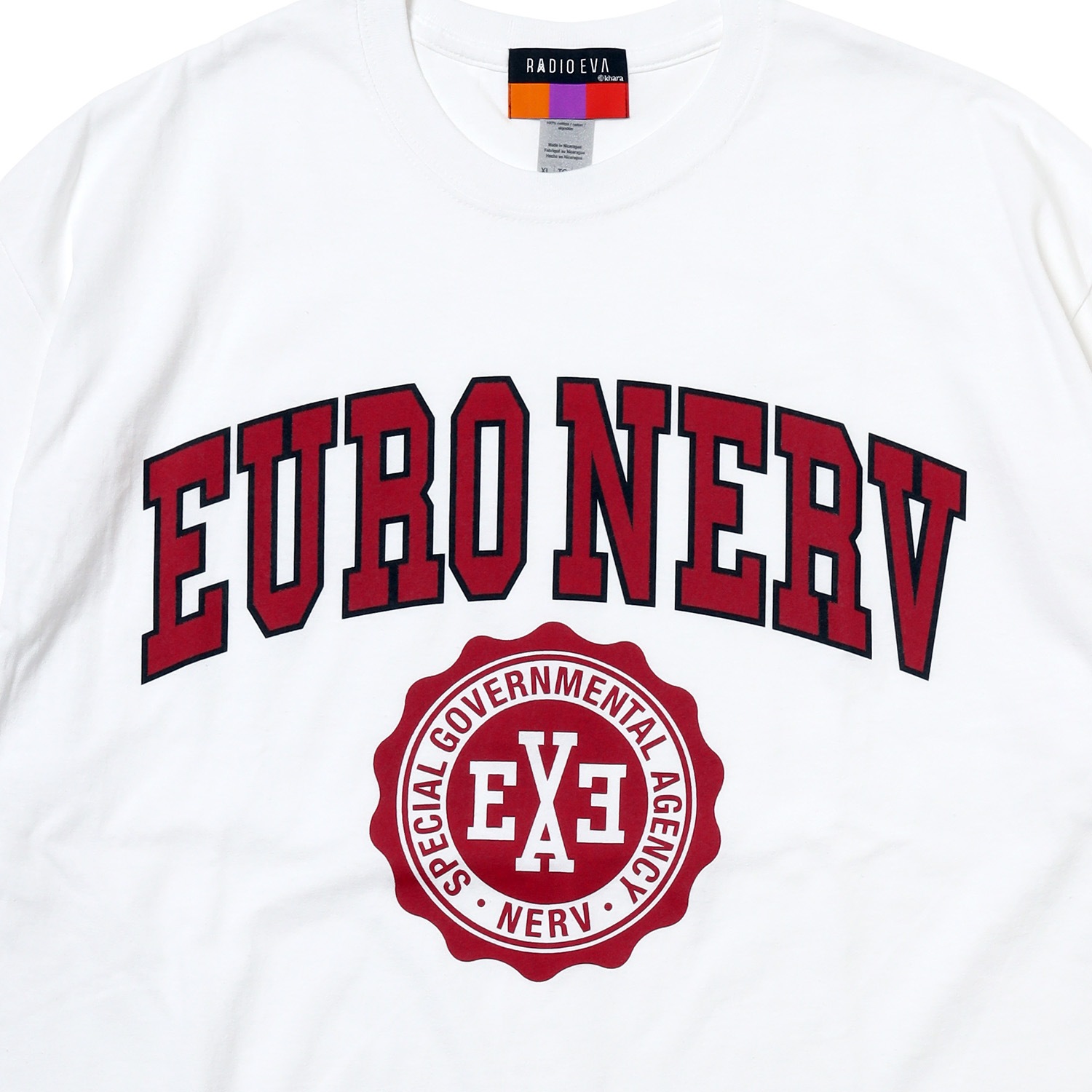 EURO NERV COLLEGE T-Shirt (WHITE)