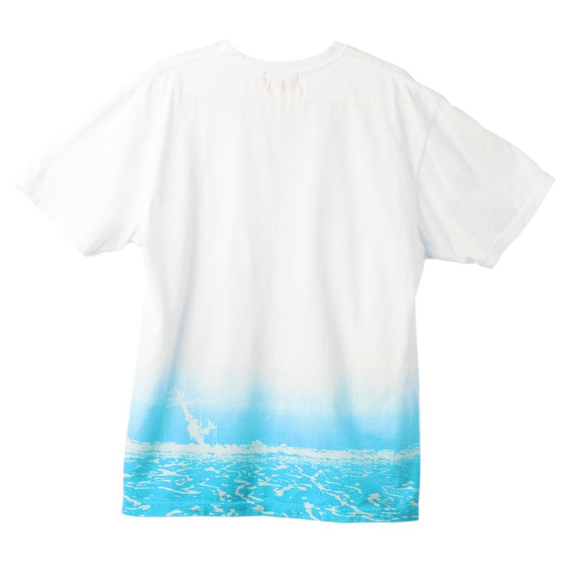 Ǻ T-Shirt (WHITEBLUE)