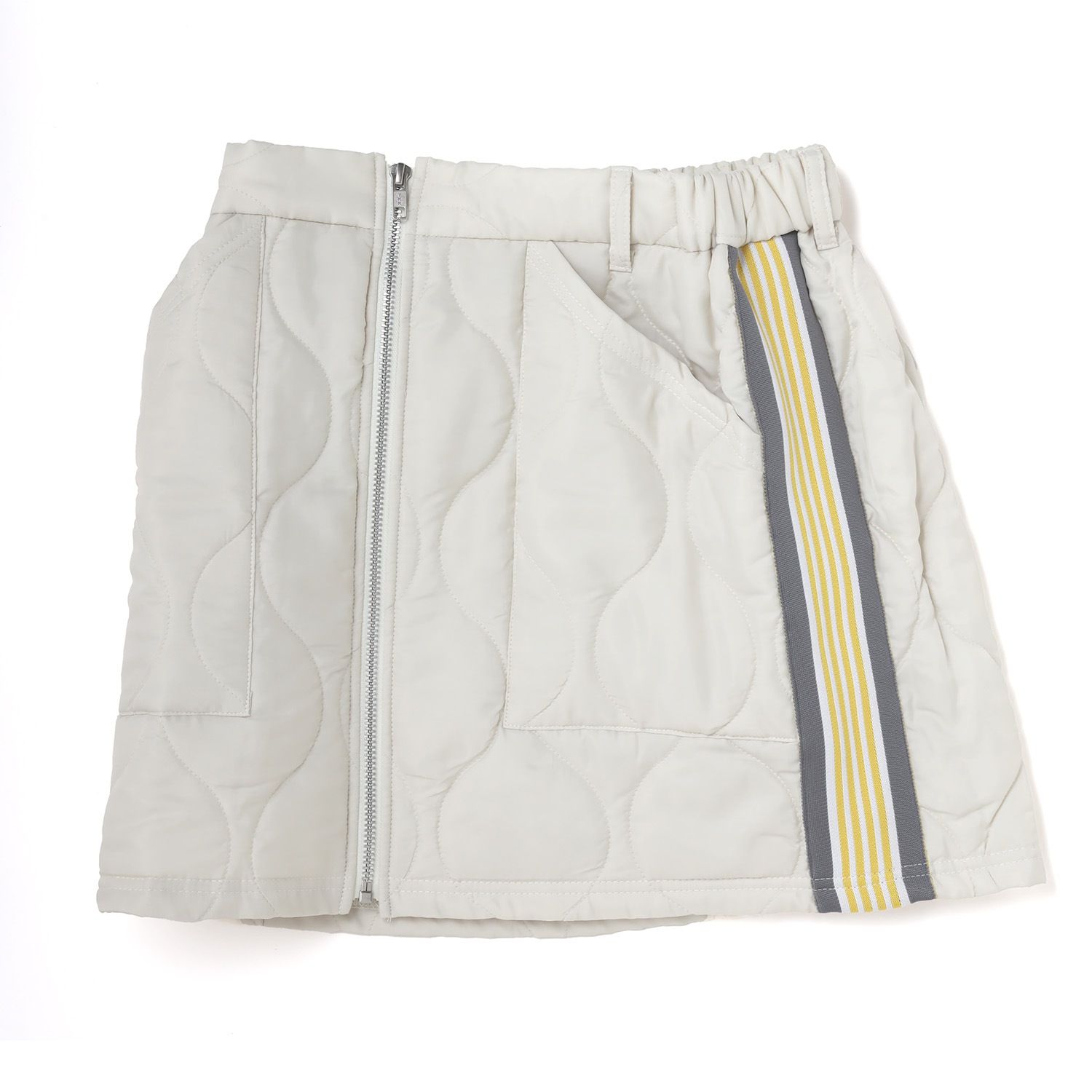 EVANGELION JACQUARD QUILT SKIRT（OFF WHITE）