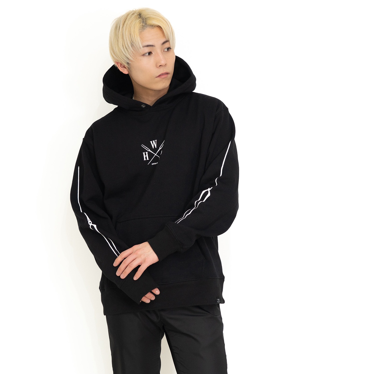 EVA-01 Logo Hoodie by HWDS (BLACK)