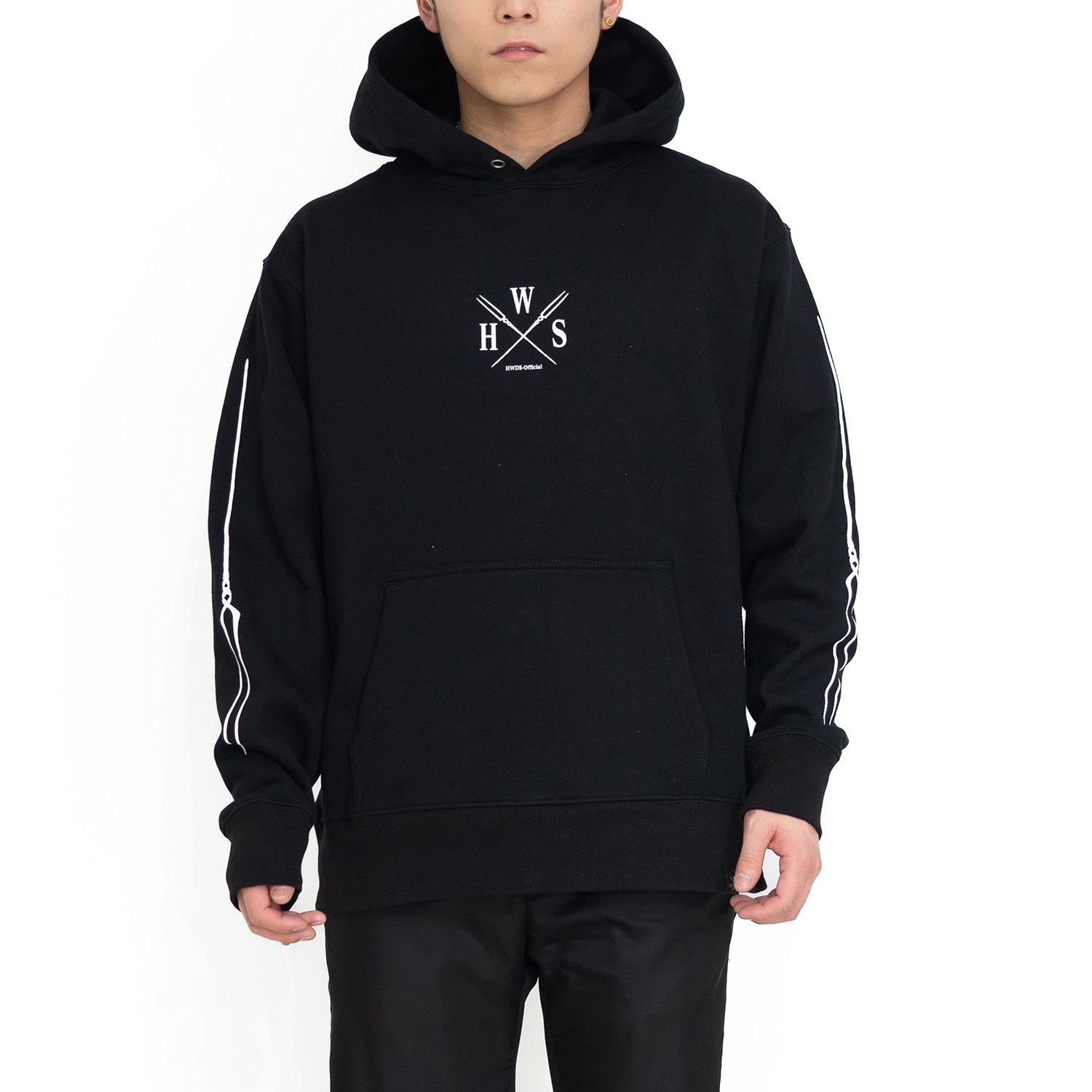 EVA-01 Logo Hoodie by HWDS (BLACK)