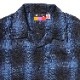 Longinus OPEN NECKED OMBRE CHECKED SHIRTS (BLUE)